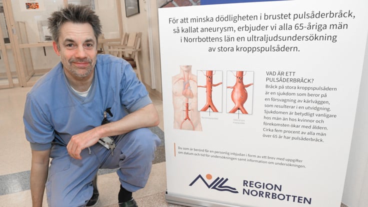 Kärlkirurg Mattias Andersson