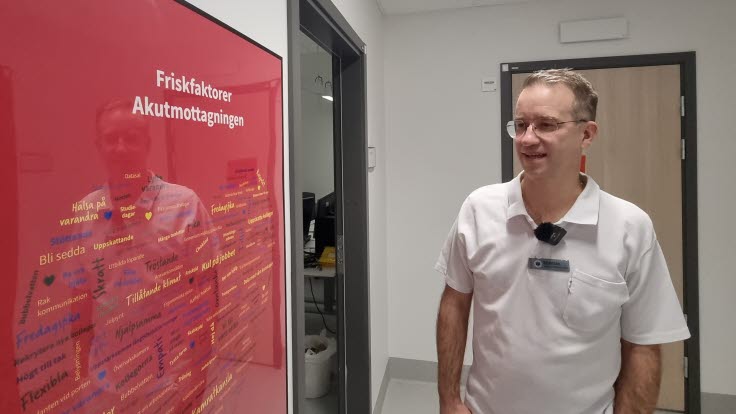 Mattias Josefsson, verksamhetschef Akutmottagningen, Sunderby sjukhus.